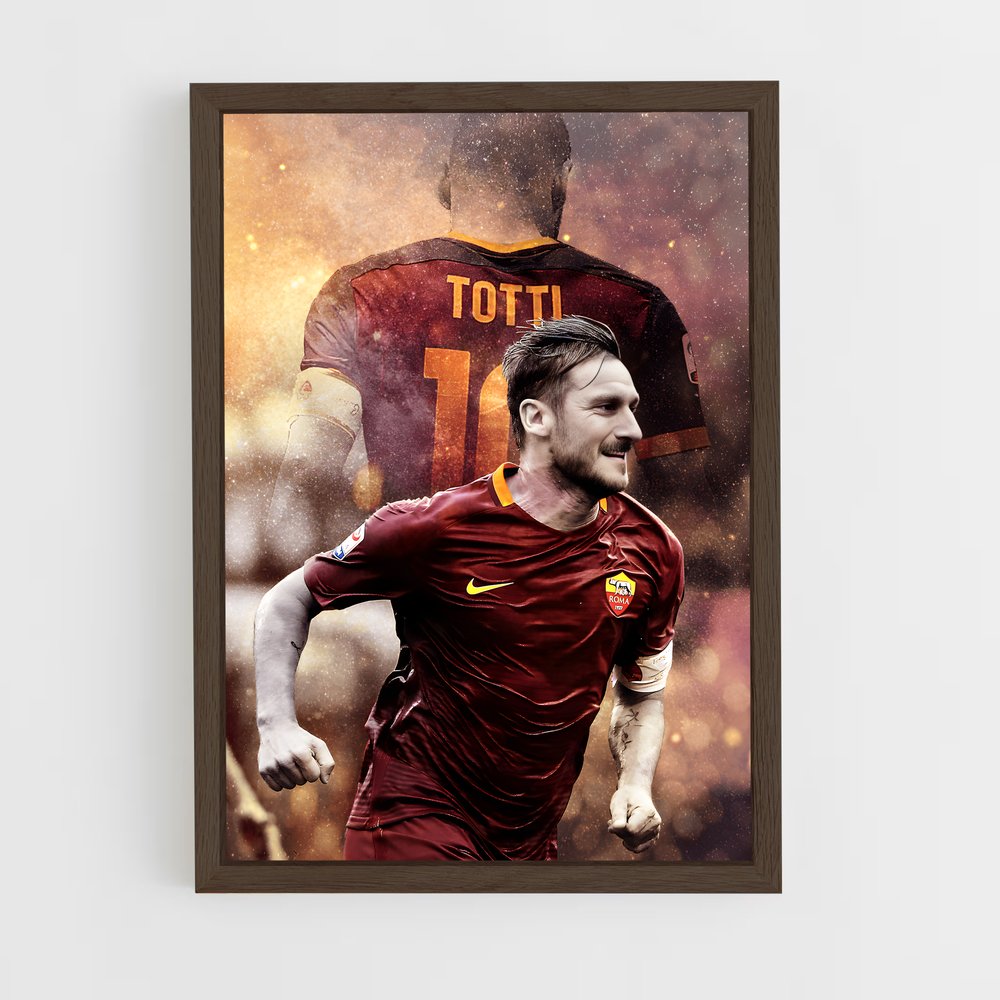 Poster Totti en Mouvement (vue 5)